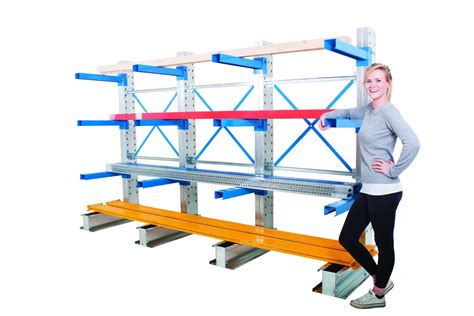 fabricated metals cantilever|single sided cantilever racking.